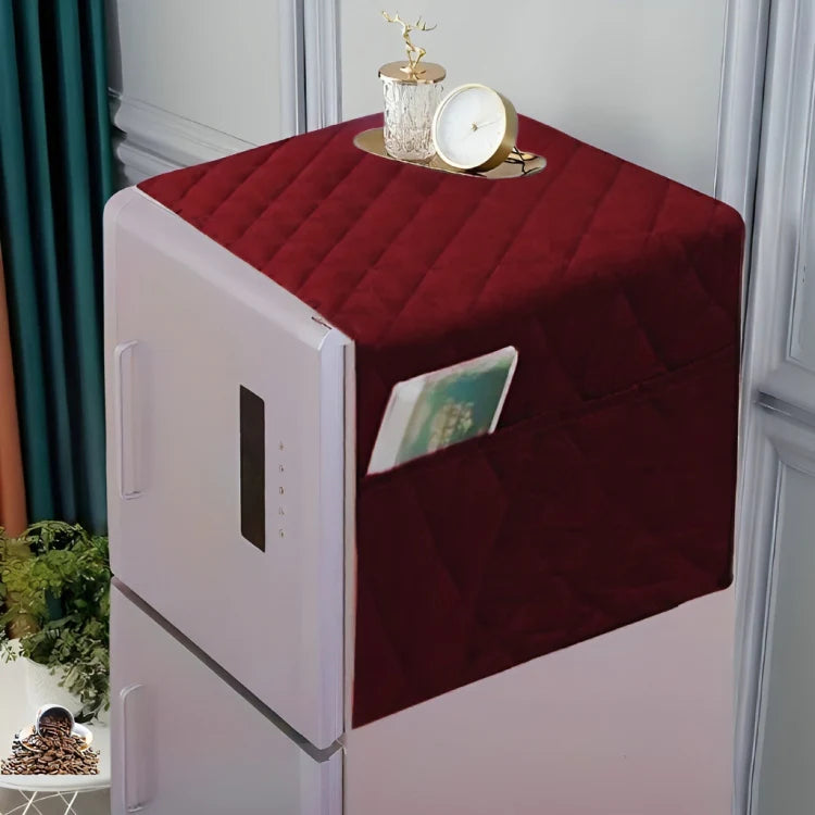 Fridge Cover maroon