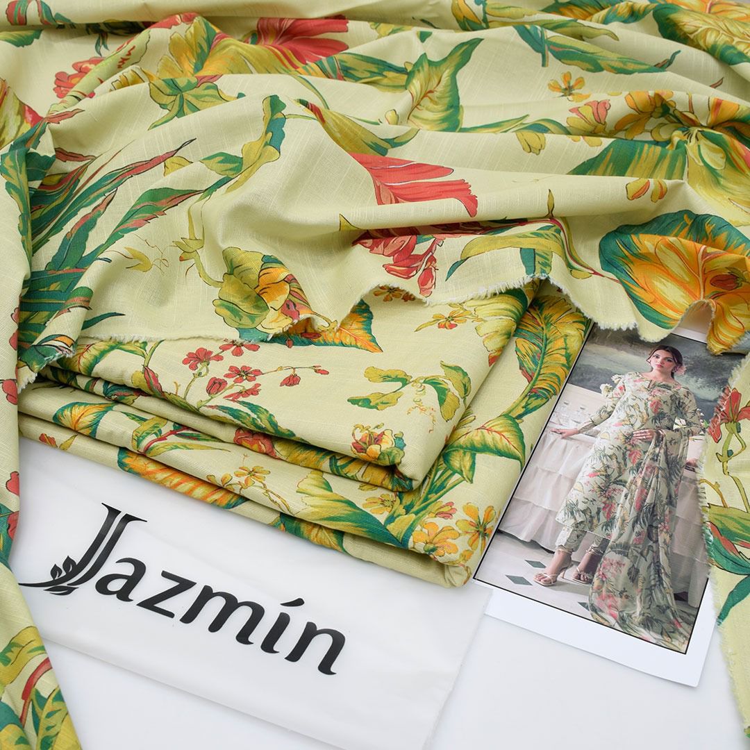 Jazmin 3-piece khaddar Unstiched Digital Print