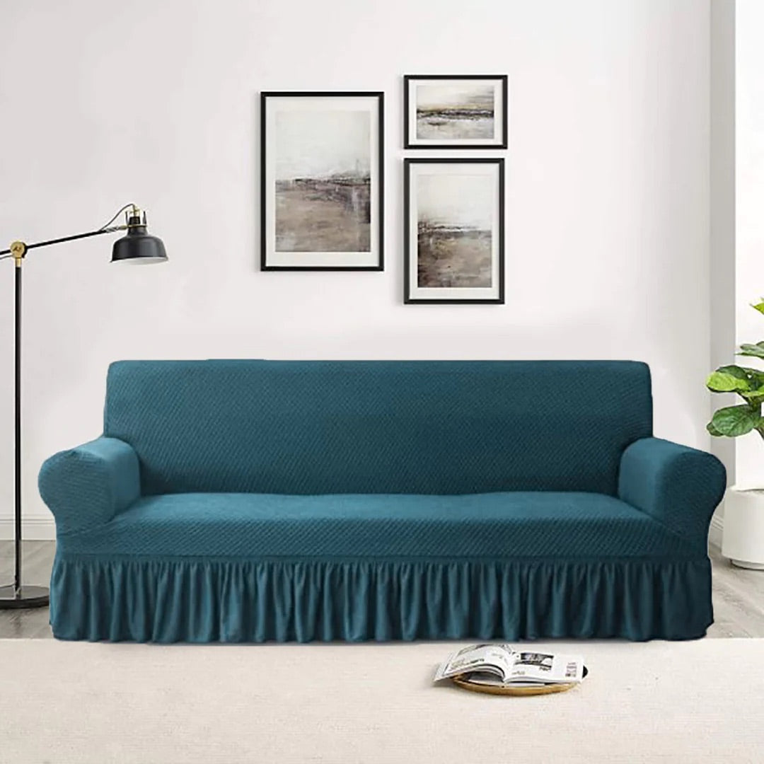 Turkish Style Sofa Cover - Green