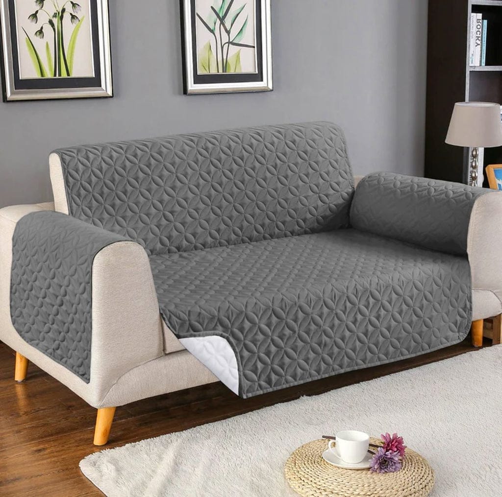 Ultrasonic Sofa Cover - Grey